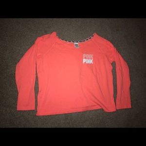PINK pullover sweatshirt